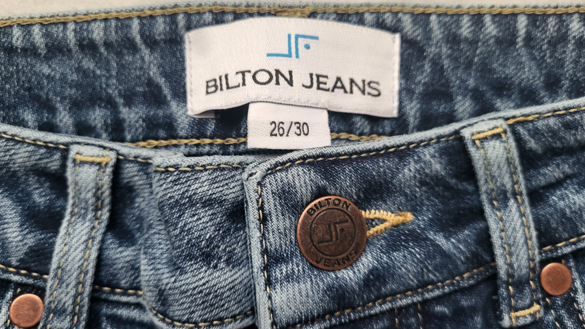 Ocean Blue Straight Leg Jeans